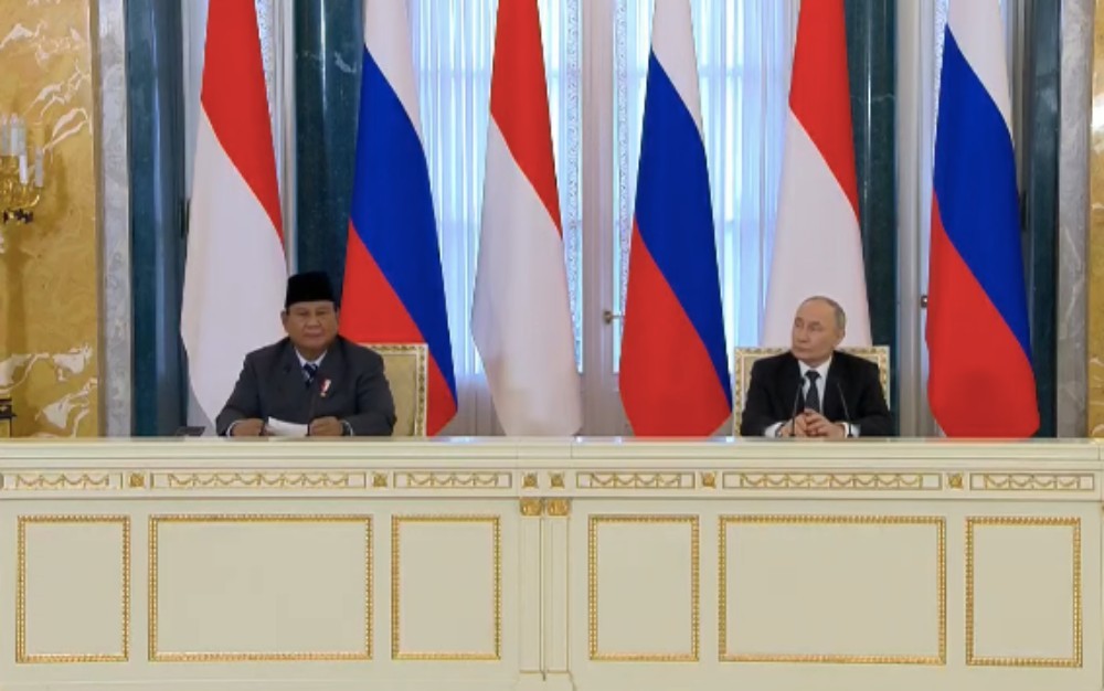 Bertemu Putin, Prabowo Singgung Sejarah Panjang Indonesia dengan Rusia (Biro Setpres)