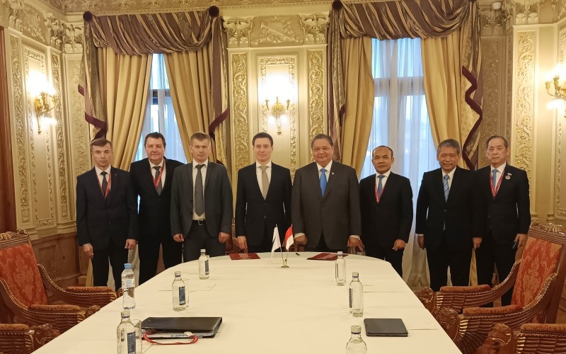 Indonesia resmi menyelesaikan perundingan perjanjian perdagangan bebas dengan Uni Ekonomi Eurasia. (Foto: Dok. Kemenko Ekonomi)