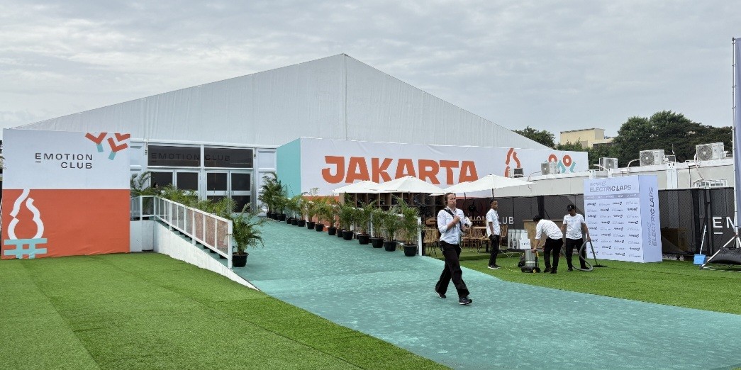 Begini Penampakan Tribun Seharga Rp11 Juta di Formula E Jakarta 2025 (FOTO:Dok Fadli R)