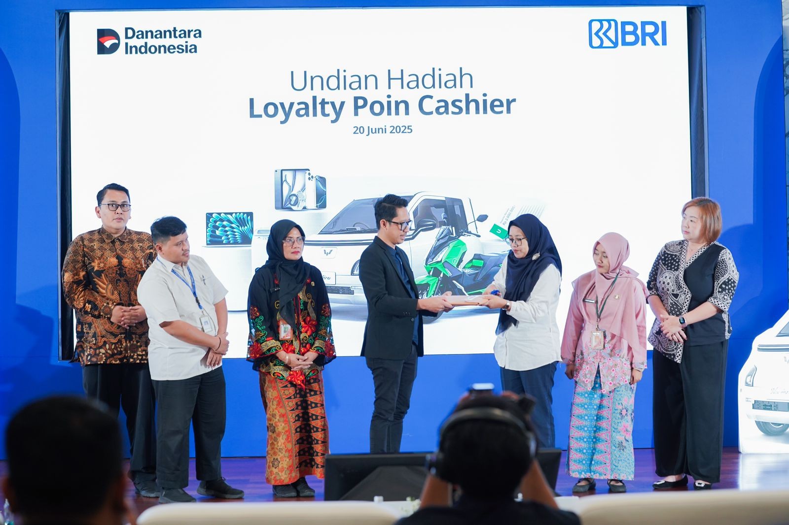 BRI memperkuat komitmen mendorong transaksi non-tunai melalui kanal Electronic Data Capture (EDC) lewat program Loyalty Poin Cashier 2025. (Foto: Dok. BRI)