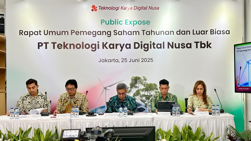 Disetujui dalam RUPS, Teknologi Karya (TRON) Siap Gelar Rights Issue hingga Rp150 Miliar (foto: iNews Media Group)