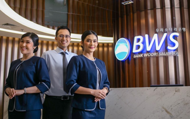PT Bank Woori Saudara Indonesia 1906 Tbk (SDRA) memperoleh suntikan likuiditas dari bank induknya di Korea Selatan, Woori Bank. (Foto: Dok. BWS)