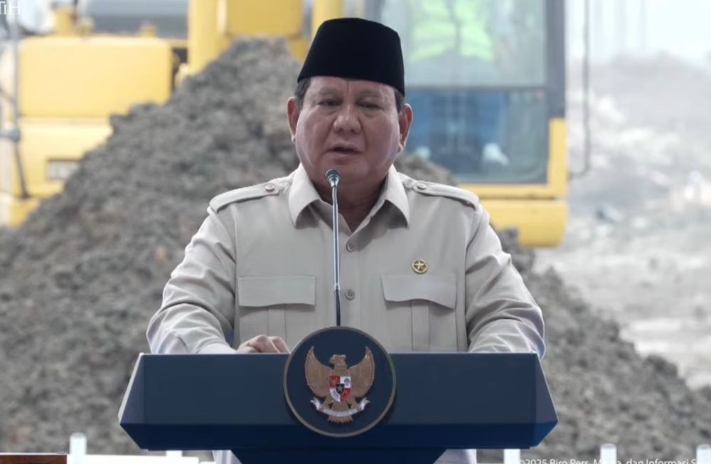 Prabowo Resmikan Pembangunan Megaproyek Baterai Mobil Listrik Rp94 Triliun. Foto: Biro Setpres.