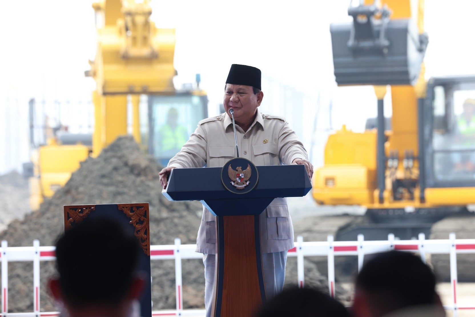 Presiden Prabowo Subianto menekankan pentingnya perdamaian untuk mewujudkan kemakmuran. (Foto: Binti Mufarida)