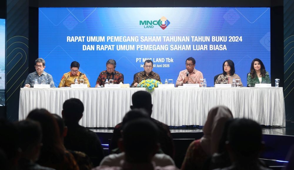RUPST MNC Land (KPIG) Tunjuk Joni Supriyanto sebagai Komut dan Komisaris Independen. Foto: KPIG.