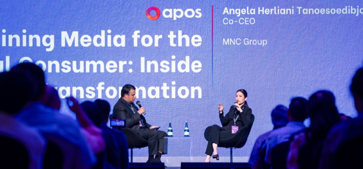 Angela Tanoesoedibjo Ungkap Strategi MNC Media & Entertainment di Era Digital. Foto: iNews Media Group.
