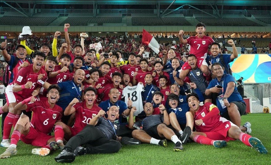 PSSI merilis 34 pemain Timnas Indonesia U-17 untuk pemusatan latihan (TC) persiapan Piala Dunia U-17 2025. (foto: instagram)