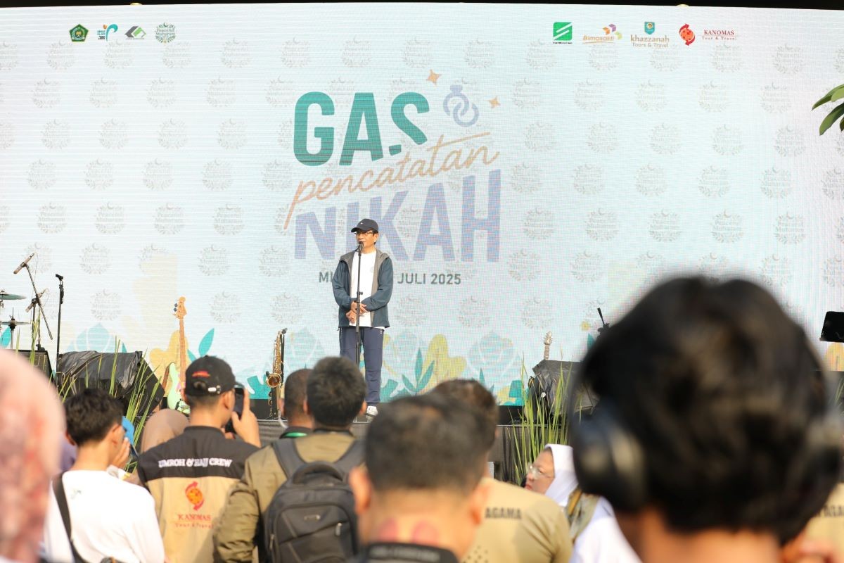 Angka Pernikahan di Indonesia Turun, Menag: Biasanya 2,2 Juta Orang Menikah Tiap Tahun. (Foto: Binti/Inews Media Group)