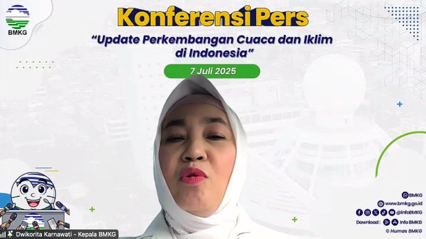 BMKG Ungkap Penyebab Terjadinya Banjir di Jabodetabek. (Foto Tangkapan Layar)