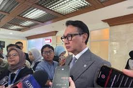 Peran AS di Perdagangan Global Hanya 15 Persen, Wamenlu: Kita Diversifikasi Mitra Dagang. (Foto: Antara)