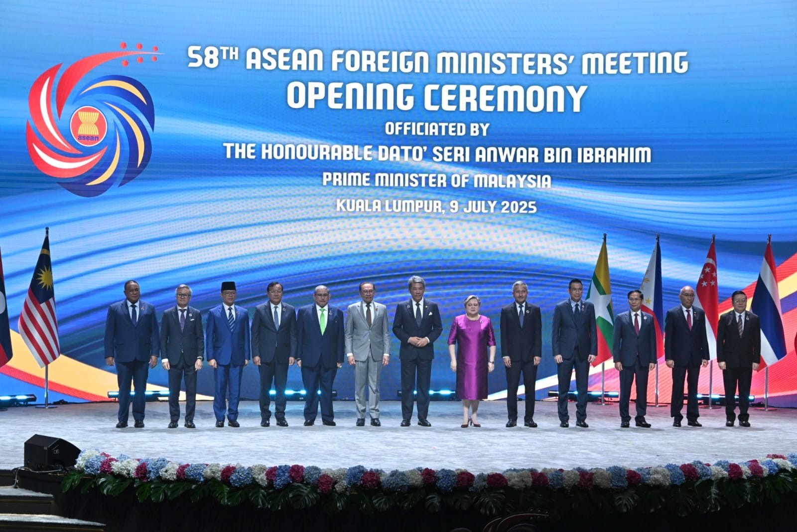 Menlu ASEAN Gelar Pertemuan Bahas Tarif Terbaru Trump. (Foto: ASEAN)