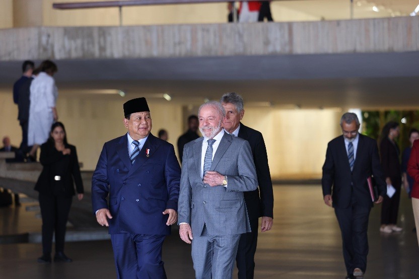 Selain Makan Bergizi Gratis, Indonesia Bakal Contoh Inovasi Pertanian dari Brasil. Foto: Biro Setpres.