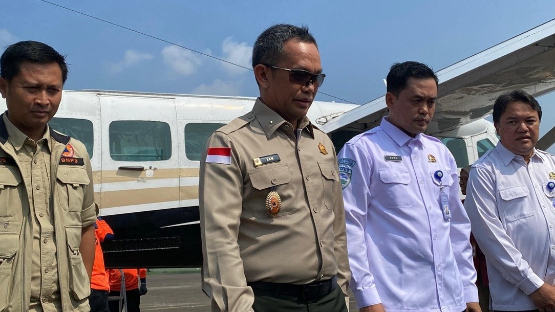 Operasi Modifikasi Cuaca Berakhir Besok, BNPB: Intensitas Hujan Berkurang Signifikan. (Foto Danandaya/IMG)