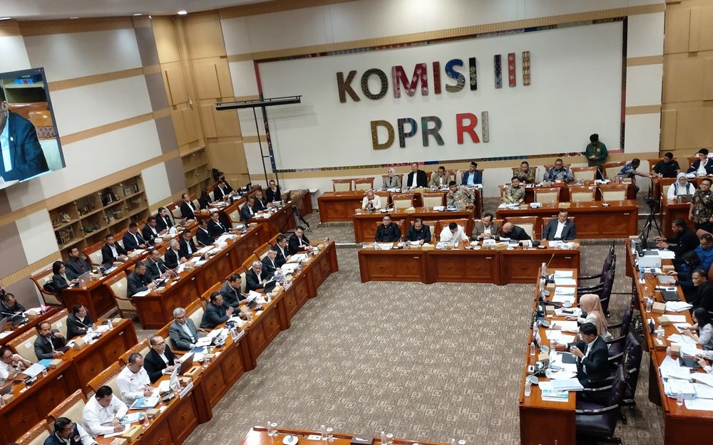 KPK mengajukan tambahan anggaran tahun 2026 sebesar Rp1,3 triliun. (Felldy Utama/iNews Media Group)