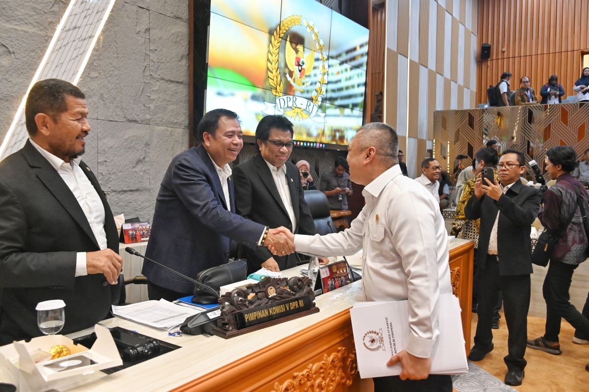 DPR Setujui Pagu Indikatif Anggaran Kemenhub di 2026 Sebesar Rp24,4 Triliun. (Foto: Inews Media Group)