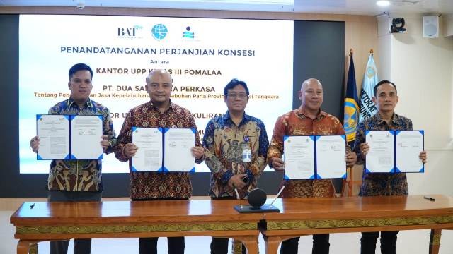 Kemenhub Teken Konsesi Pelabuhan Sangkulirang dan Paria Senilai Rp3,45 Triliun (Foto: dok Kemenhub)