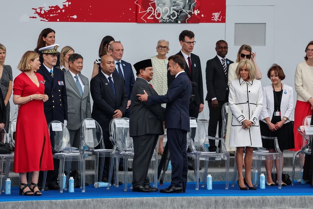 Prabowo Merasa Terhormat Bisa Hadiri Perayaan Hari Bastille Prancis. (Foto: Inews Media Group)