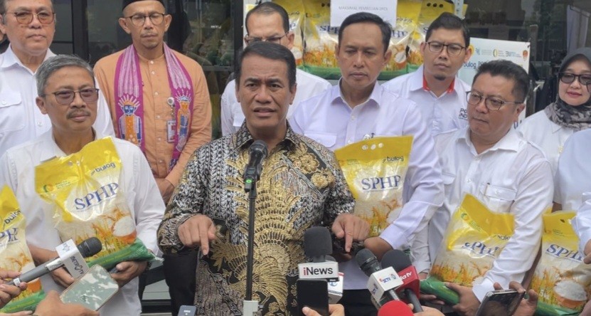 Mentan Pastikan Harga Beras Bakal Turun dalam Dua Minggu ke Depan (FOTO: Dok Tangguh/iNews Media Group)