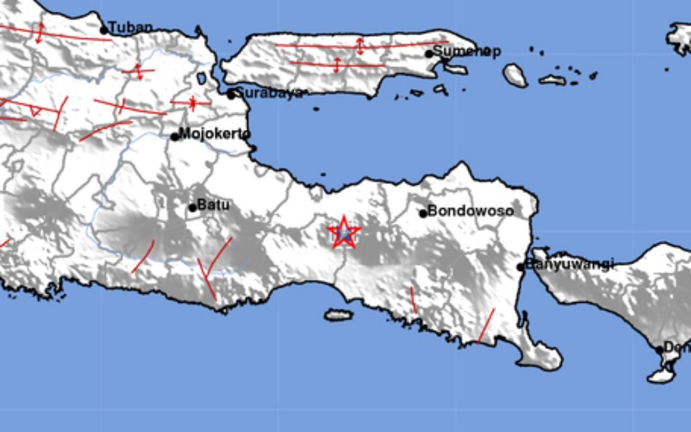 Gempa Bumi Magnitudo 2,6 Guncang Probololinggo, Berpusat di Darat (iNews Media Group)