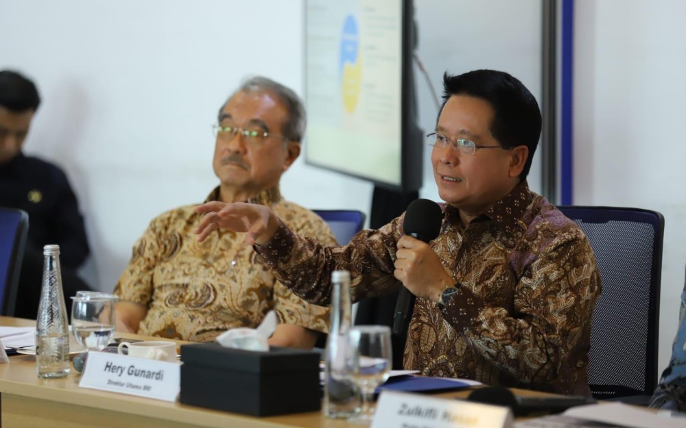 Direktur Utama BRI Hery Gunardi menegaskan BRI dukung Koperasi Desa Merah Putih (BRI)