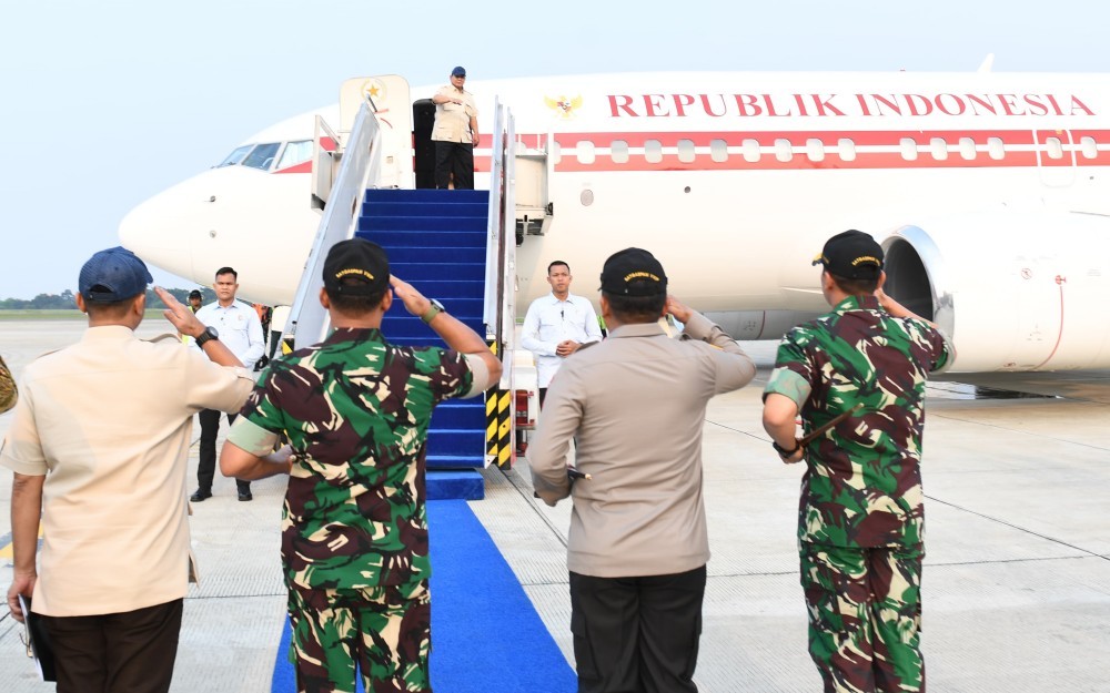 Presiden Prabowo Terbang ke Jateng untuk Luncurkan 80 Ribu Kopdes Merah Putih