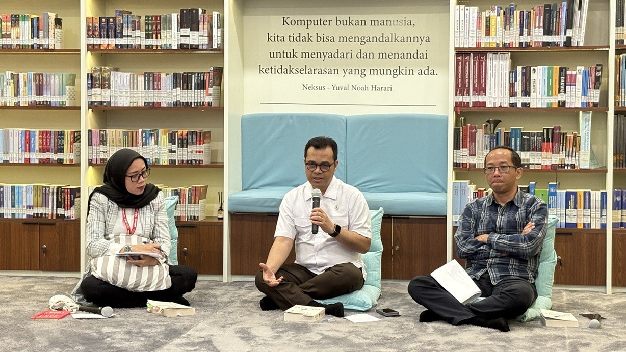 Komdigi Ungkap Peta Jalan AI di Indonesia Mulai Uji Publik di Agustus 2025. (Foto Fadli R/IMG)