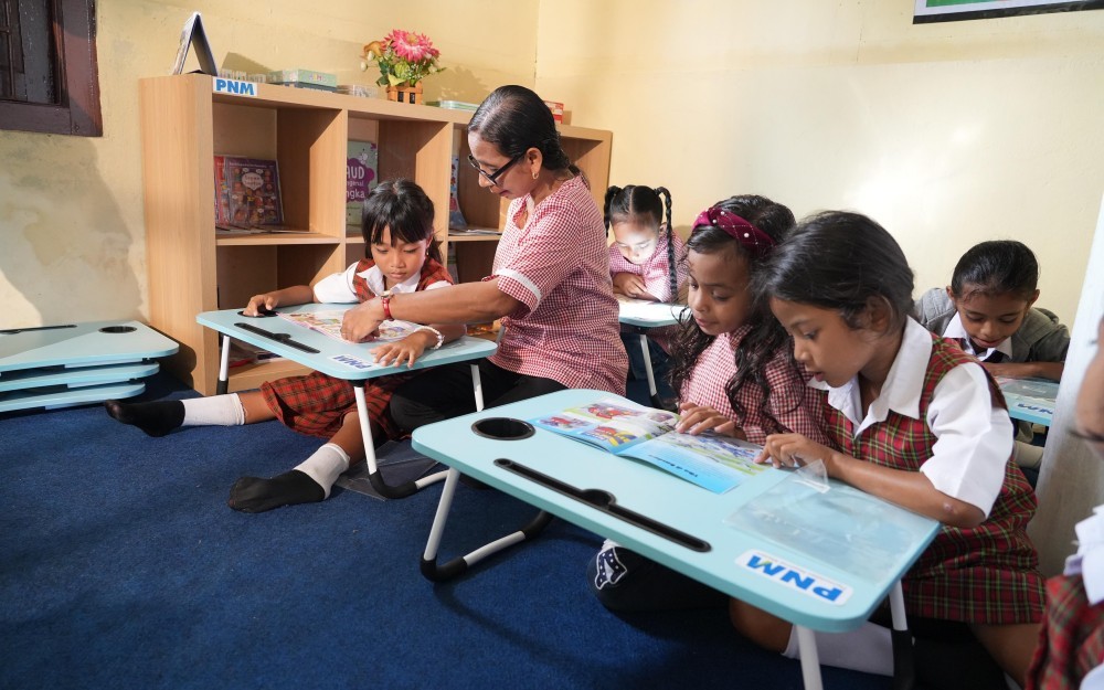 Berkat Beasiswa PNM, Ribuan Anak Nasabah PNM Mekaar Bisa Lanjutkan Sekolah (PNM)