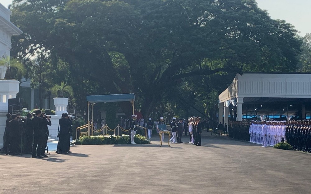 Presiden Prabowo Lantik 2.000 Perwira Remaja TNI-Polri di Istana (Binti Mufarida/iMNews Media Group)
