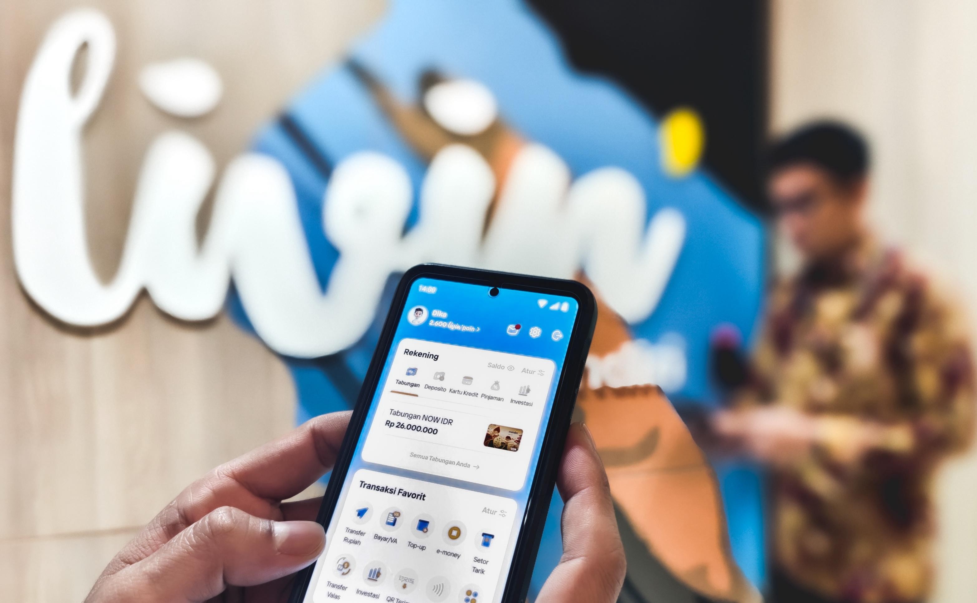 Transaksi QRIS Antar Negara di Livin’ by Mandiri Tembus Rp49,16 Mandiri (FOTO:Dok BMRI)