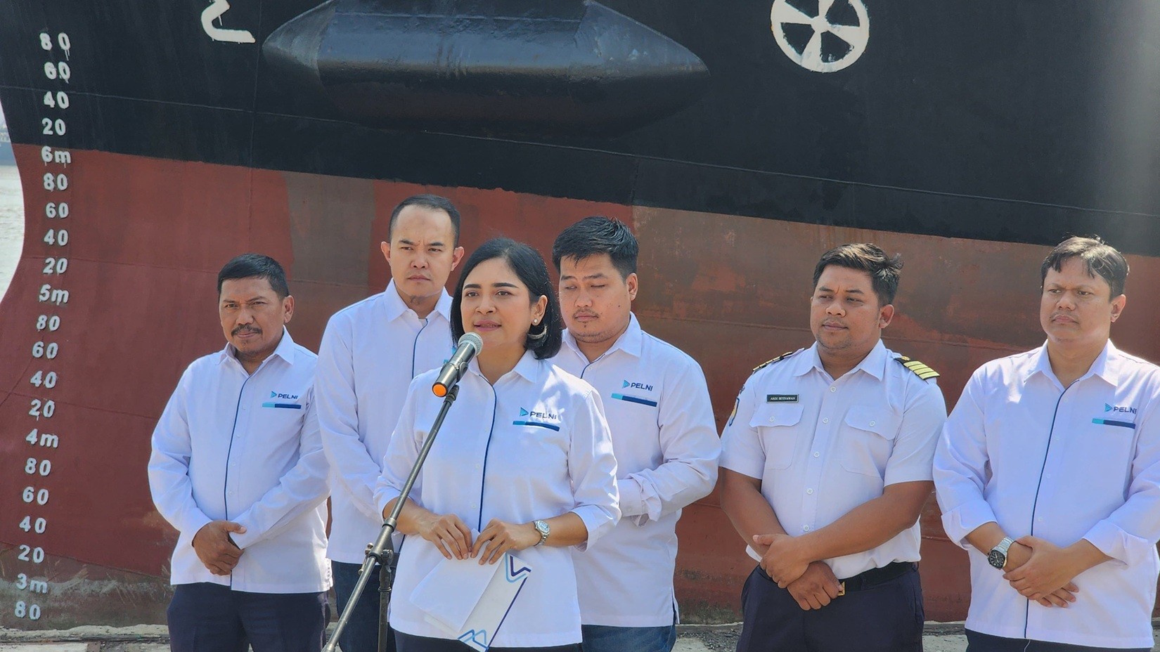 Pelni: Muatan Balik Angkutan Logistik dari Indonesia Timur dan Tengah Kini Naik ke 27 Persen. (Foto Iqbal Dwi/IMG)