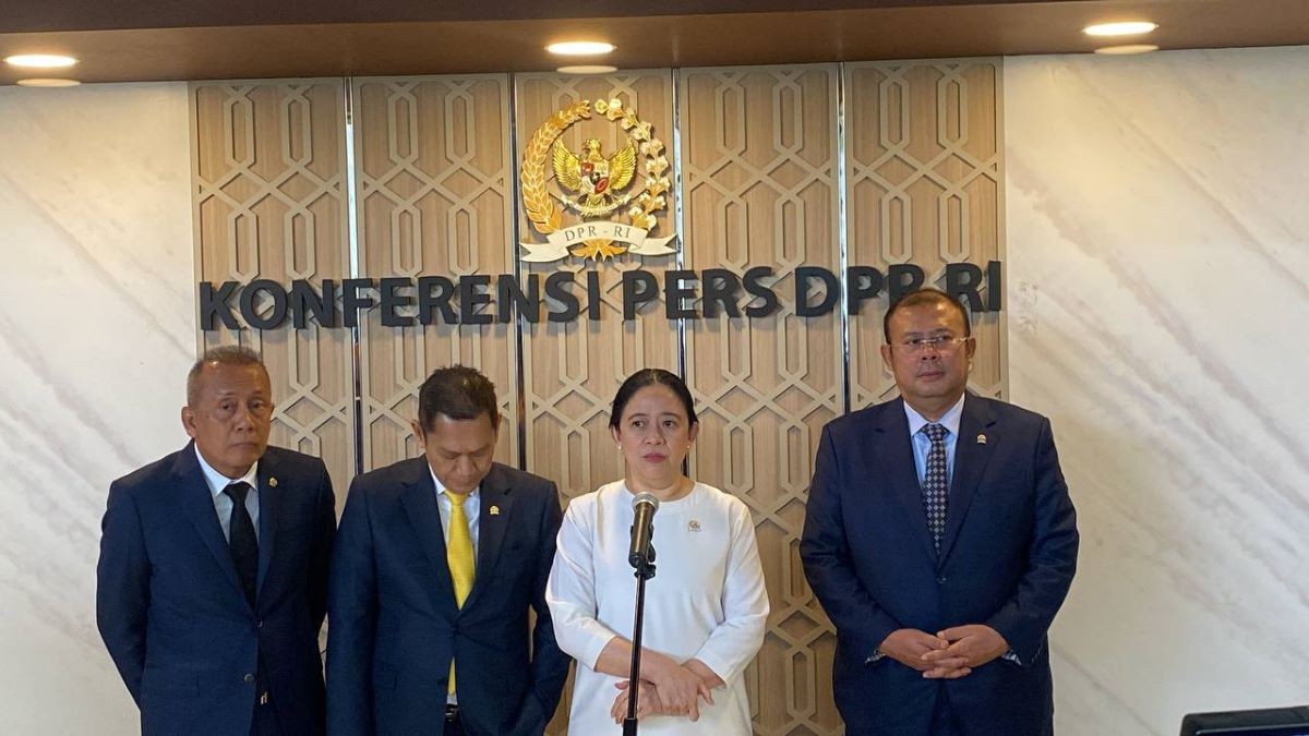 Ketua DPR Tegaskan Pemerintah Harus Bisa Melindungi Data Pribadi Masyarakat. (Foto: Achmad Al Fikri/Inews Media Group)