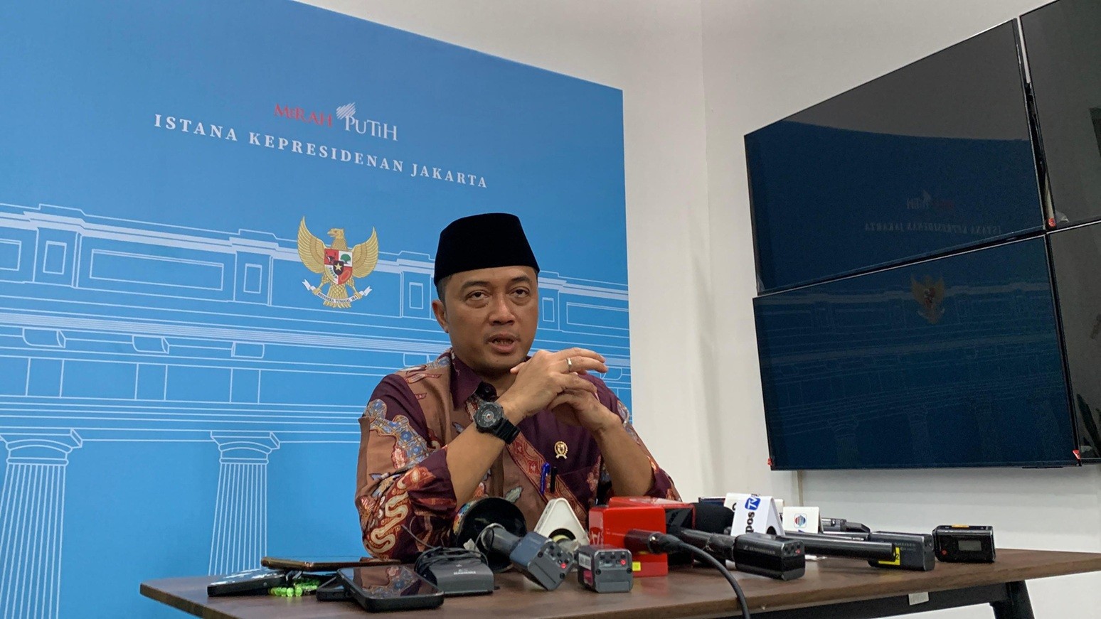Istana Sebut Tak Ada Rencana Bikin Aturan Wapres Ngantor di IKN. (Foto Binti M/IMG)