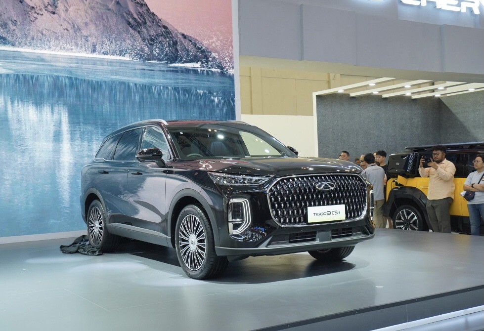 SUV Premiun Chery Tiggo 9 CSH Dibanderol Rp719 Juta, Intip Spesifikasinya. (Foto: Inews Media Group)