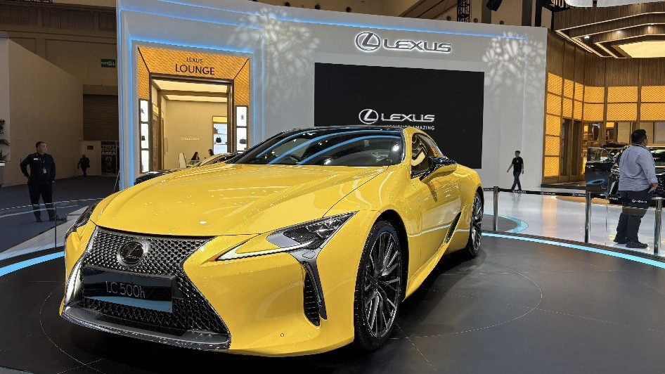 Lexus LC500h Jadi Mobil Bensin Termahal di GIIAS 2025, Intip Spesifikasinya. Foto: iNews Media Group.