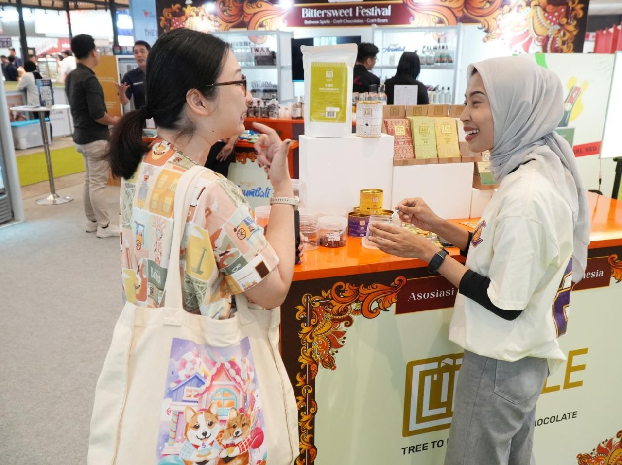 Ikuti Pameran di Singapura, UMKM Binaan BRI Ini Buktikan Produk Lokal di Kancah Global (FOTO:Dok BRI)