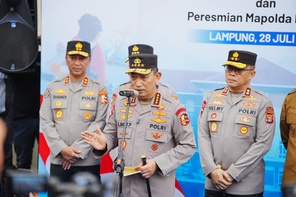 Kapolri Mutasi Perwira Tinggi, Kapolda, Dankorbrimob hingga Kabaintelkam Digeser (Humas Polri)