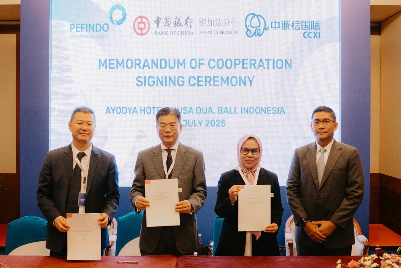 Pefindo Gandeng Dua Lembaga Keuangan China untuk Perkuat Kolaborasi Strategis. (Foto Istimewa)