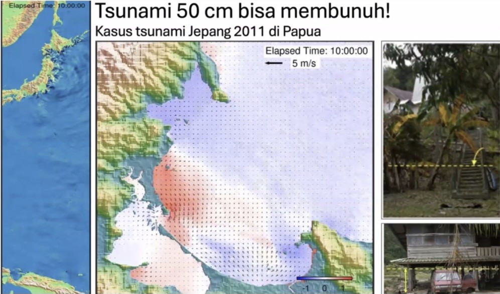 Waspada Tsunami, BNPB Minta Masyarakat di 10 Wilayah Indonesia Timur Jauhi Pesisir Pantai (FOTO:Dok Refi)