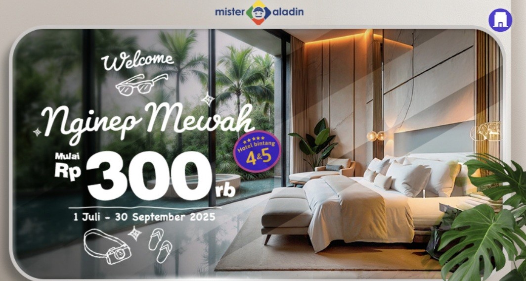 Menginap di Hotel Bintang 4 dan 5 Mulai Rp300 Ribu (FOTO:iNews Media Group)