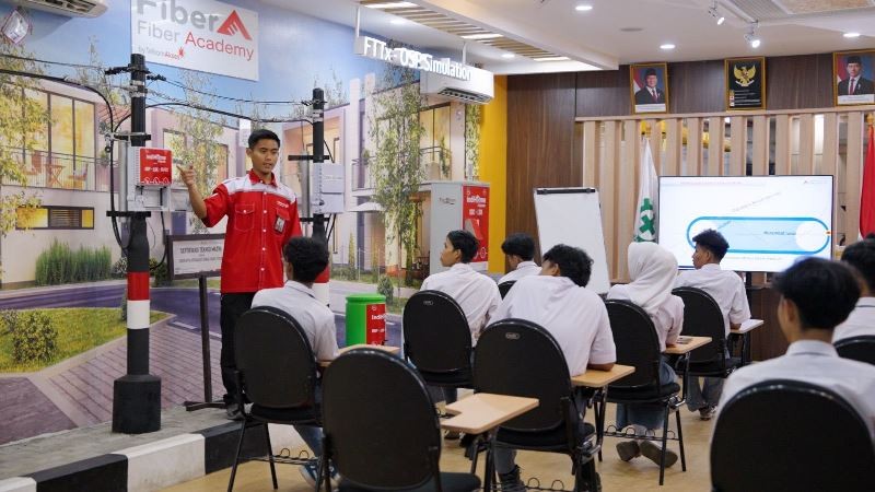 Fiber Academy Telkom Luncurkan Kelas Industri Digital Bagi Siswa dan Guru (Foto: dok Telkom)