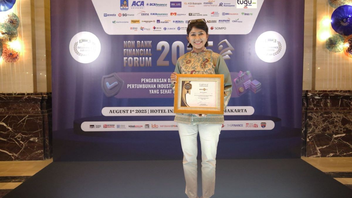 MNC Life Kembali Raih Penghargaan The Excellent Performance Life Insurance Company. (Foto: Anggie/Inews Media Group)