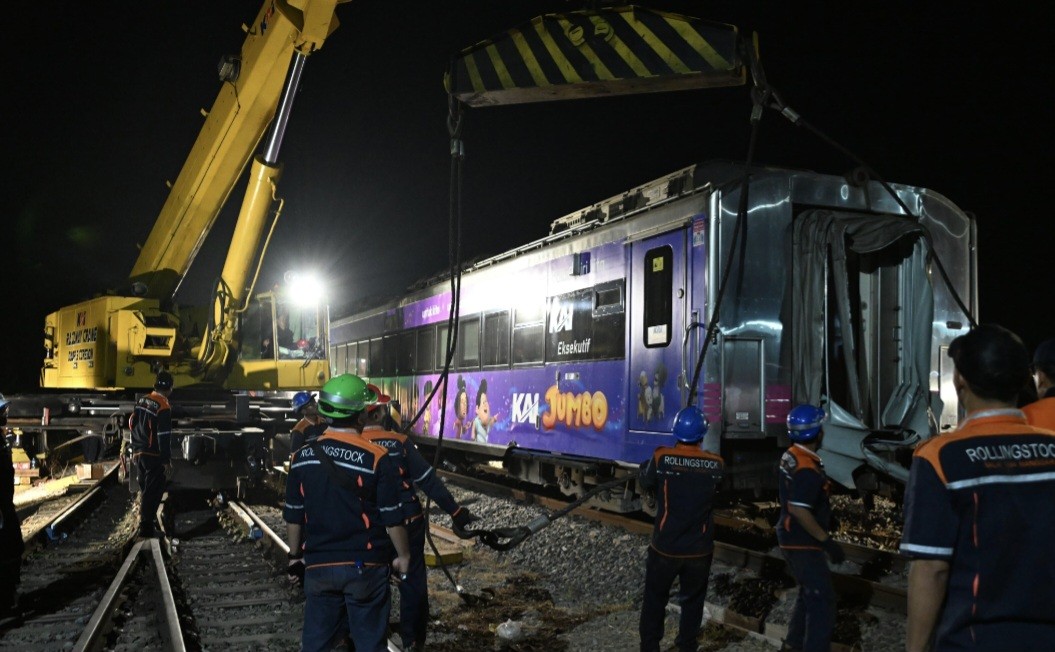 Menhub Akan Bentuk Tim Audit Independen Investigasi Anjloknya KA Argo Bromo Anggrek (FOTO:Dok Kemenhub)