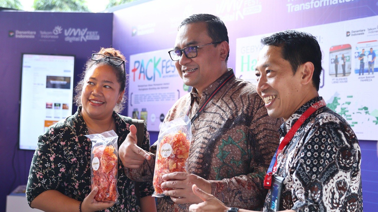 Resmi Buka UMK Digital Fest 2025, Telkom (TLKM) Pacu Semangat Go Digital untuk UMKM. (Foto Istimewa)