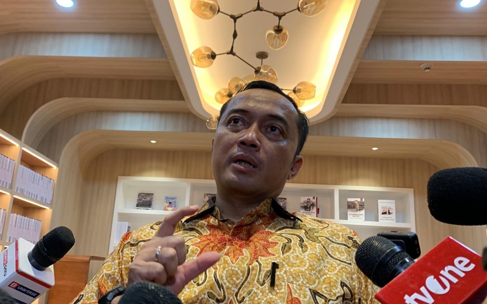 Menteri Sekretaris Negara Prasetyo Hadi (Binti Mufarida/iNews Media Group)