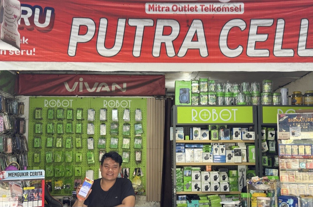 AgenBRILink Milik Pemuda Asal Lahat Ini Buka Lapangan Pekerjaan untuk Warga Sekitar (FOTO:Dok BRI)