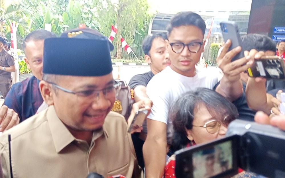 Dugaan Korupsi Kuota Haji, KPK Cegah Mantan Menag Yaqut dan Bos Travel ke Luar Negeri (Foto: Jonathan Simanjuntak/iNews Media Group)