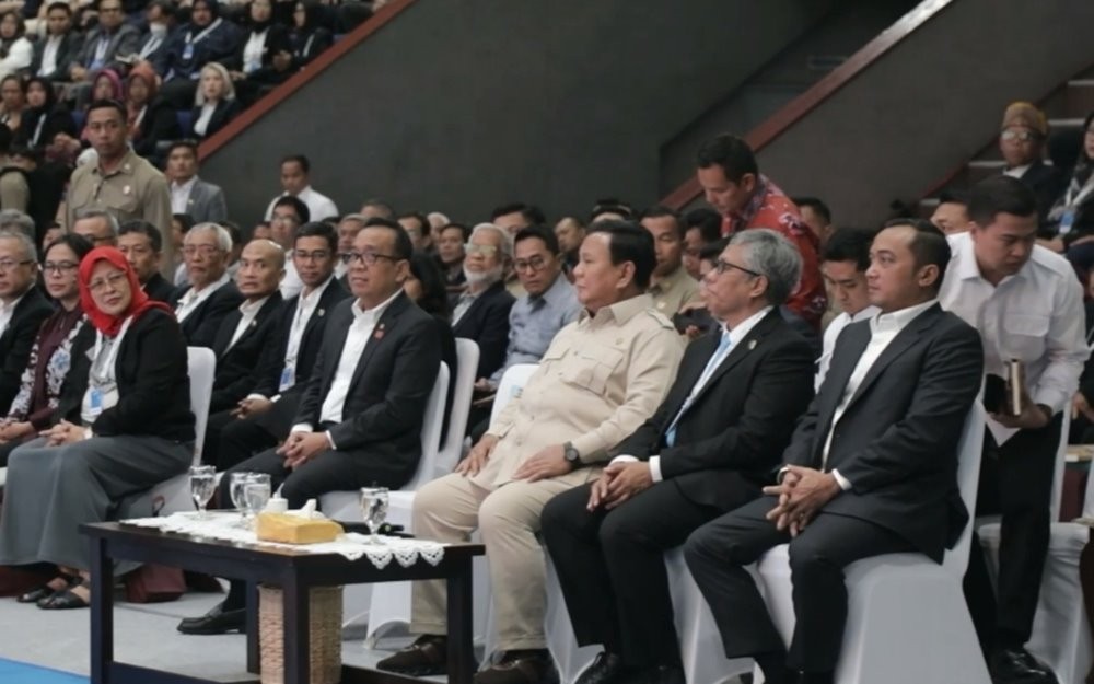 Presiden Prabowo Jadi Presiden Paling Sering Kunjungi ITB Setelah Soekarno (Dwinarto/iNews Media Group)