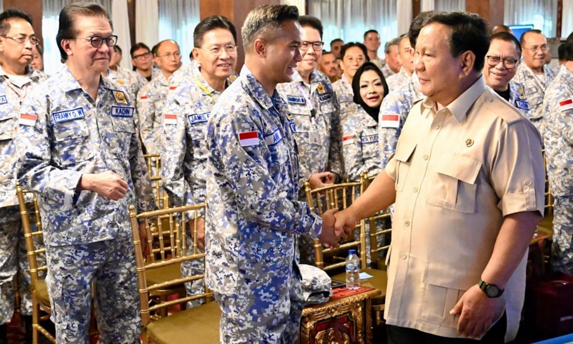 Wujudkan Indonesia Incorporated, Prabowo ke Kadin: Bantu UMKM dan Rakyat Miskin. (Foto: Inews Media Group)