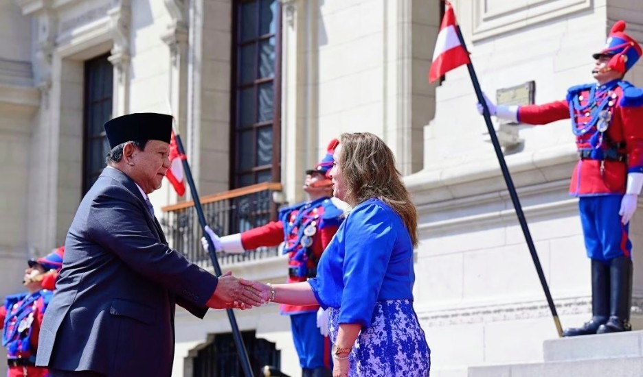 Prabowo Bakal Bertemu Presiden Peru di Istana Jakarta Pagi Ini (FOTO:Dok Biro Pers Sekretariat Presiden)
