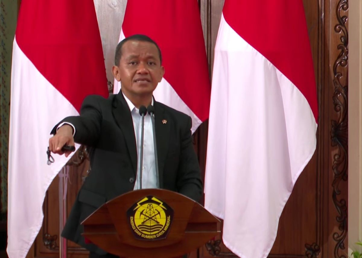 Bahlil Bakal Hitung Ulang Market Share SPBU Swasta di Tahun Depan. (Foto: Inews Media Group)